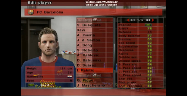 أوبشن فايل PES6 Option File أوبشن فايل PES6 Option File