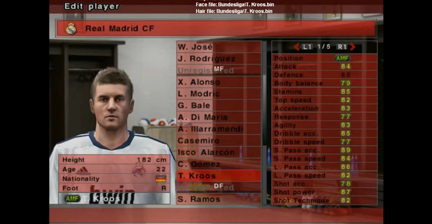 أوبشن فايل PES6 Option File أوبشن فايل PES6 Option File