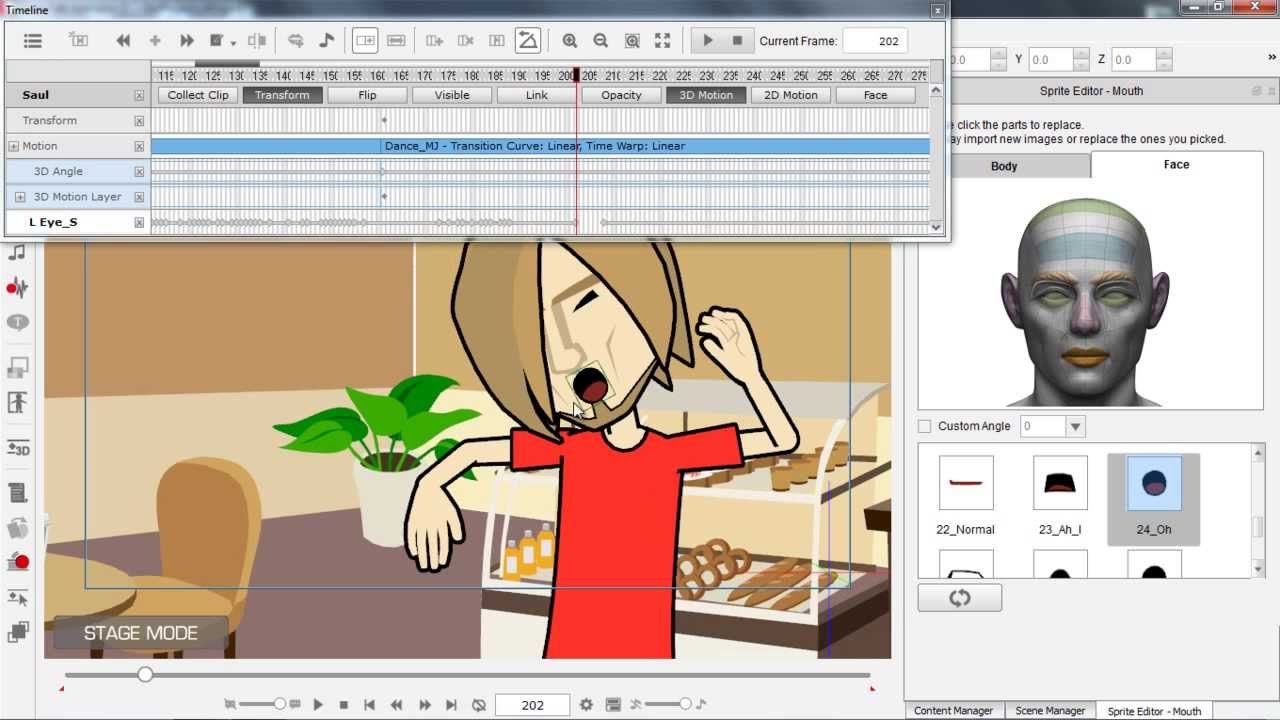 برنامج انشاء رسوم متحركة Reallusion CrazyTalk Animator 4