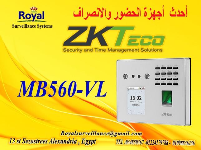 جهاز حضور وانصراف ماركة ZK Teco  موديل MB560-VL 702461657