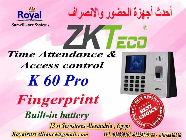 نظام  حضور وانصراف ماركة ZK Teco  موديل K60 Pro 142520368