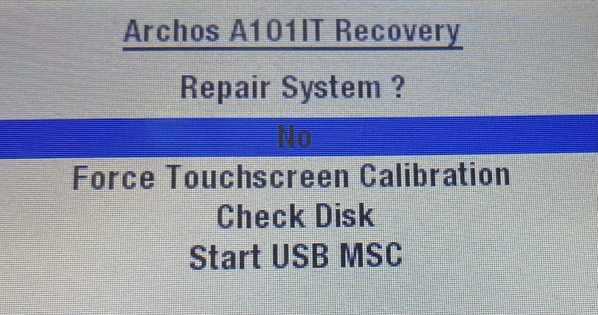 مشكلة في تابليت Achos 101internet Tablet