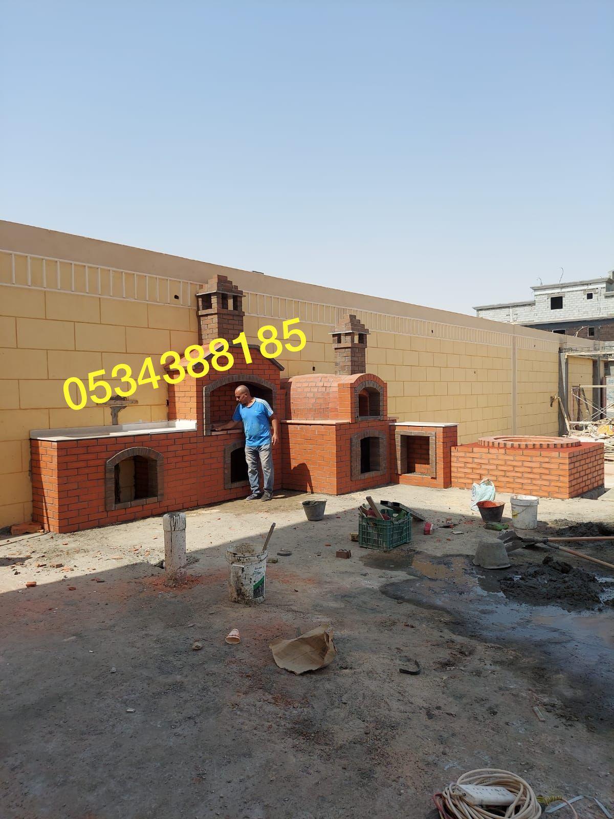 بناء شوايات حجرية للحدائق والمطاعم في الاحساء الهفوف, 0534388185 602352387